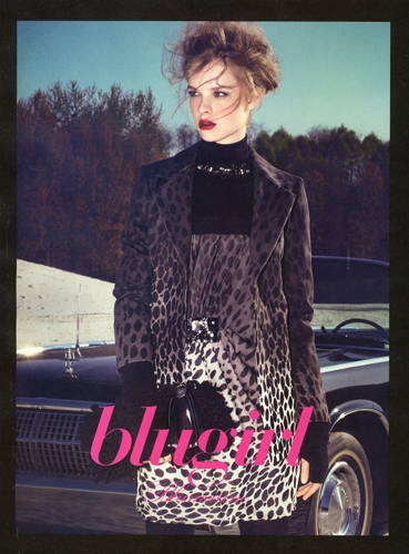 Gwen Loos  Campaign Blugirl autumn 2010 photographer Michelangelo di Battista 